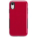 Best Dressed | Red Houndstooth Case