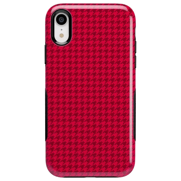 Best Dressed | Red Houndstooth Case