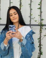 In Formation | Metallic Blue Camo Case