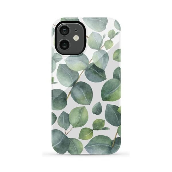 Leaf Me Alone | Green Floral Print Case