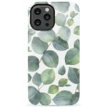 Leaf Me Alone | Green Floral Print Case