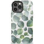 Leaf Me Alone | Green Floral Print Case