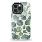 Leaf Me Alone | Green Floral Print Case
