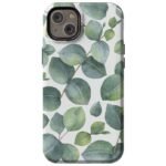 Leaf Me Alone | Green Floral Print Case