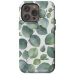 Leaf Me Alone | Green Floral Print Case