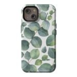 Leaf Me Alone | Green Floral Print Case
