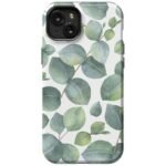 Leaf Me Alone | Green Floral Print Case