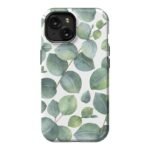 Leaf Me Alone | Green Floral Print Case