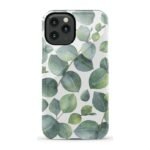 Leaf Me Alone | Green Floral Print Case