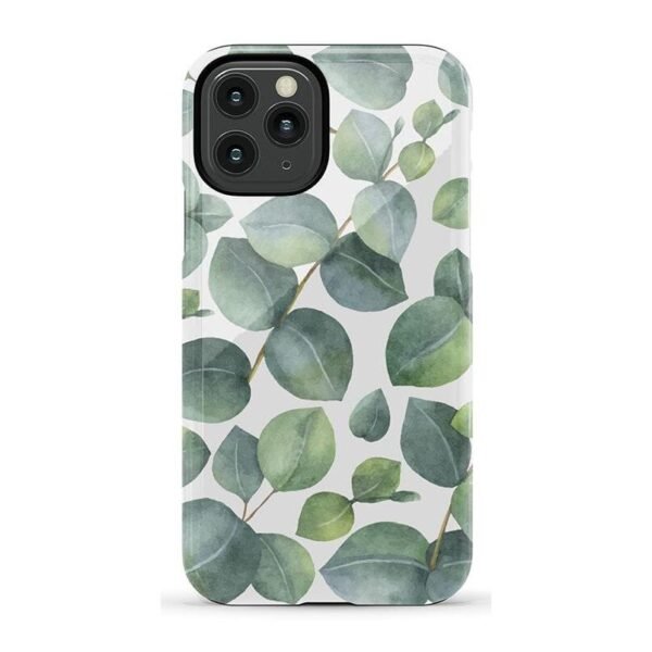 Leaf Me Alone | Green Floral Print Case