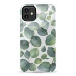 Leaf Me Alone | Green Floral Print Case