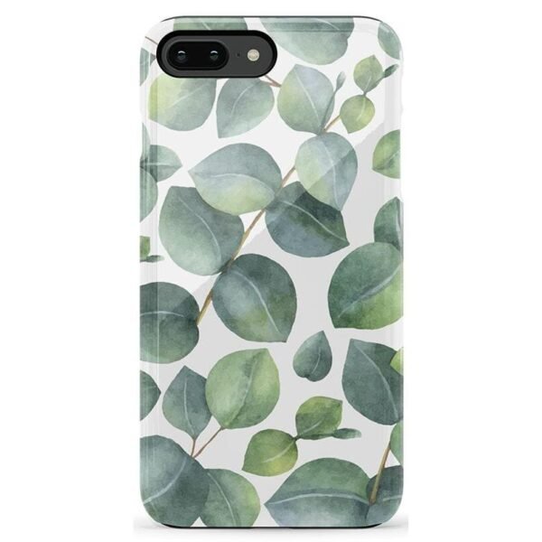 Leaf Me Alone | Green Floral Print Case