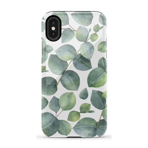 Leaf Me Alone | Green Floral Print Case