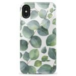 Leaf Me Alone | Green Floral Print Case