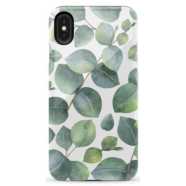 Leaf Me Alone | Green Floral Print Case