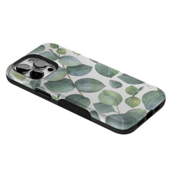 Leaf Me Alone | Green Floral Print Case