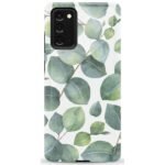 Leaf Me Alone | Green Floral Print Samsung Case