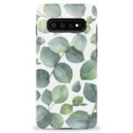 Leaf Me Alone | Green Floral Print Samsung Case