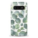 Leaf Me Alone | Green Floral Print Samsung Case