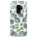 Leaf Me Alone | Green Floral Print Samsung Case