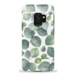 Leaf Me Alone | Green Floral Print Samsung Case