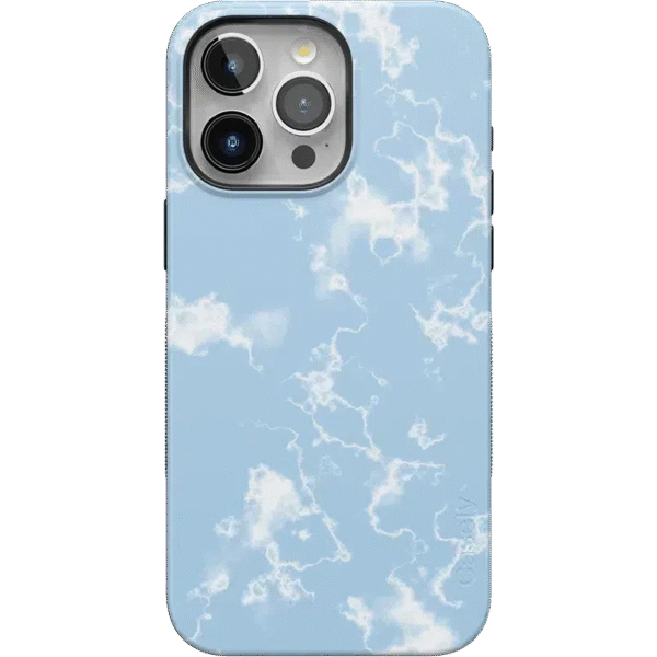 Light Blue Skies | Marble Clouds Case