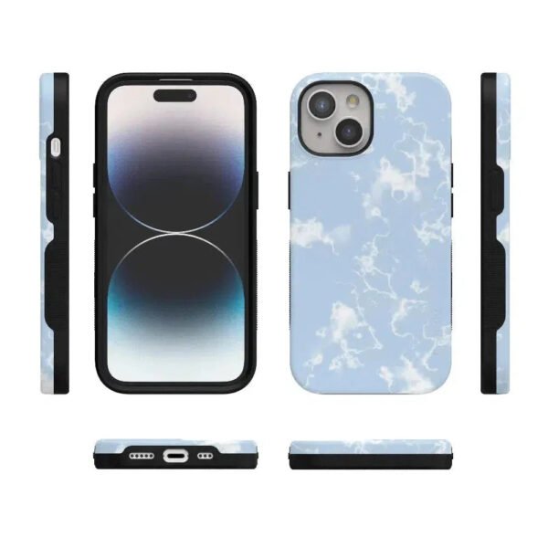 Light Blue Skies | Marble Clouds Case