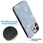 Light Blue Skies | Marble Clouds Case