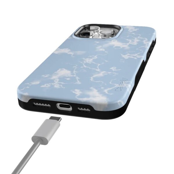 Light Blue Skies | Marble Clouds Case