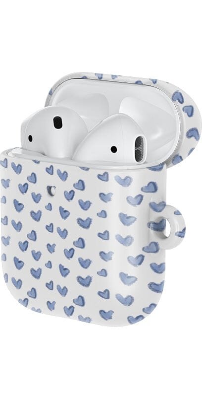 Lovebug | Blue Hearts AirPods Case
