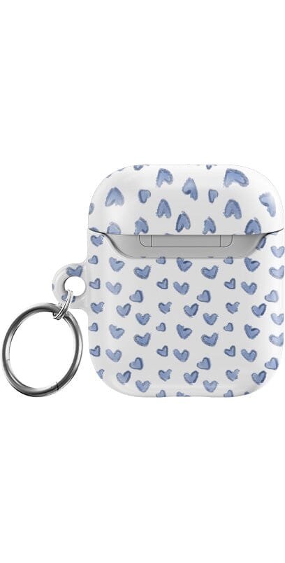 Lovebug | Blue Hearts AirPods Case