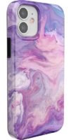 Tie Dying Over You | Purple Marble iPhone Case