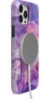 Tie Dying Over You | Purple Marble iPhone Case