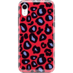 Into the Wild | Red & Blue Leopard Print Case