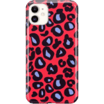 Into the Wild | Red & Blue Leopard Print Case