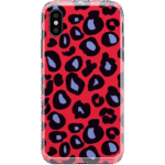 Into the Wild | Red & Blue Leopard Print Case