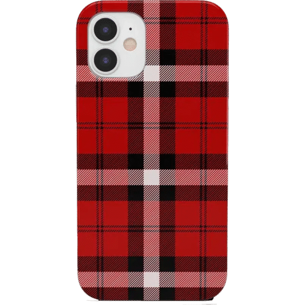 As if! | Red Plaid Case