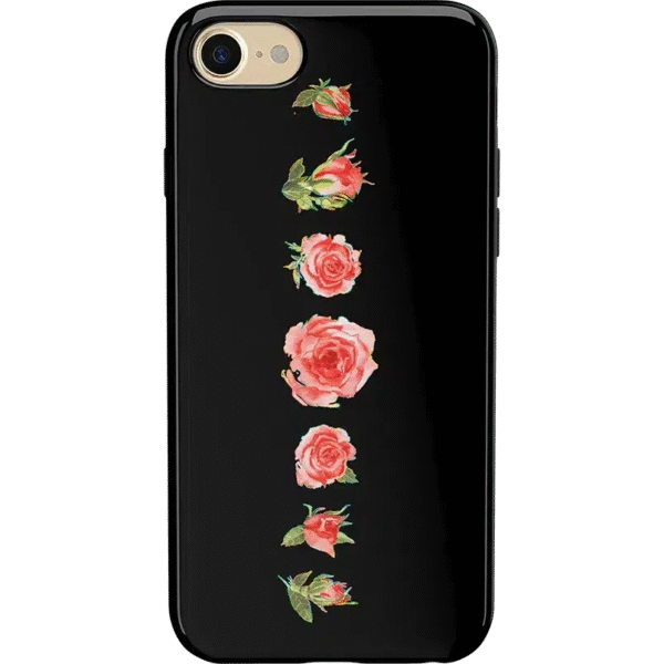 Accept the Rose | Blooming Red Rose Floral Case