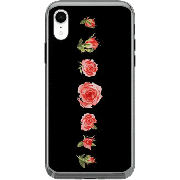 Accept the Rose | Blooming Red Rose Floral Case