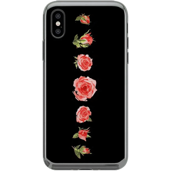Accept the Rose | Blooming Red Rose Floral Case