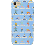 Go with the Flow | Light Blue Yoga Case