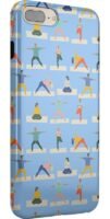 Go with the Flow | Light Blue Yoga Case