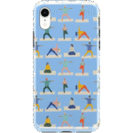 Go with the Flow | Light Blue Yoga Case