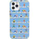 Go with the Flow | Light Blue Yoga Case