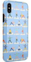 Go with the Flow | Light Blue Yoga Case