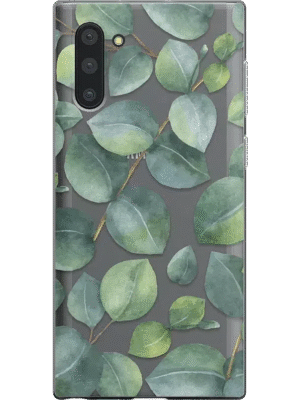 Leaf Me Alone | Green Floral Print Samsung Case