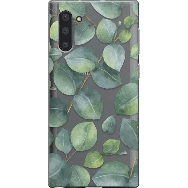 Leaf Me Alone | Green Floral Print Samsung Case
