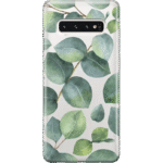 Leaf Me Alone | Green Floral Print Samsung Case