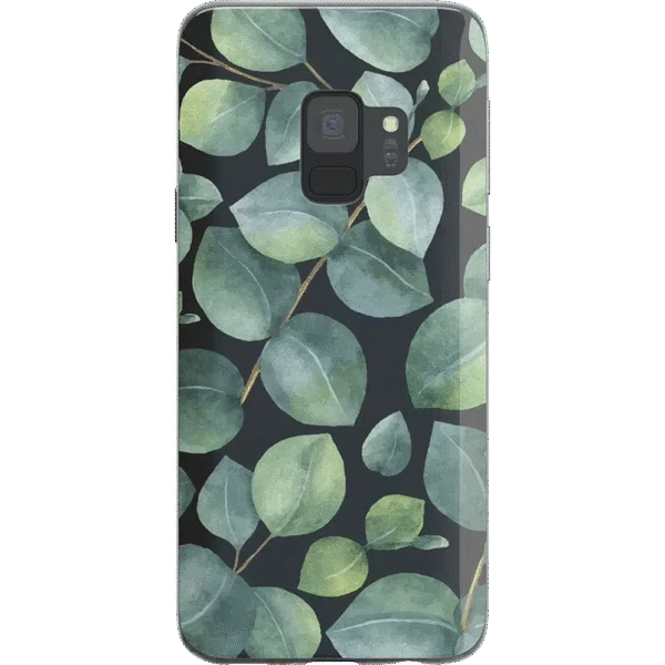 Leaf Me Alone | Green Floral Print Samsung Case