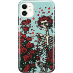 Forever Grateful | Grateful Dead Skeleton Floral Case